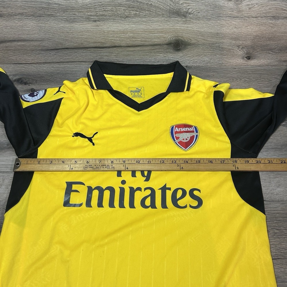 BNWT Puma ARSENAL Away Jersey 2016/17 Size Medium - Picture 6 of 9